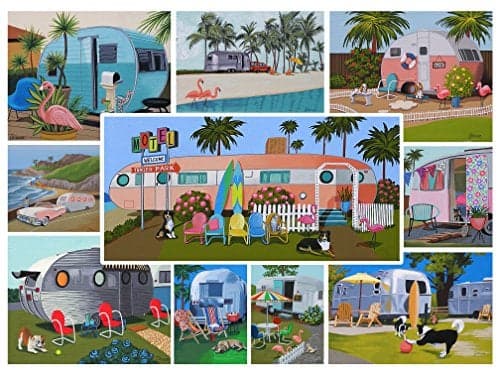 Vintage Trailer Jigsaw Puzzle