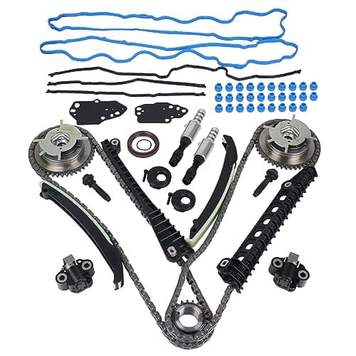 Autoround 5.4L Engine Timing Chain Kit Fit for Ford Expedition 2005-2014, F-150 2004-2010, F-250 F-350 Super Duty 2005-2010, Lincoln Navigator 2005-2014, Mark LT 2006-2008, Replace 9-0391SBVVT1