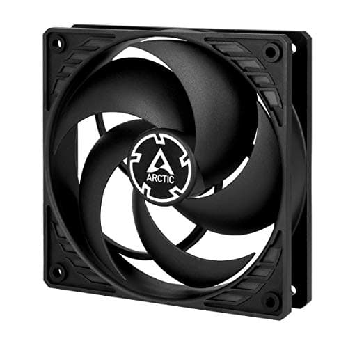 ARCTIC P12 - PC Fan, 120mm Case Fan, Pressure-optimised, Quiet Motor, Computer, Fan Speed: 1800 RPM - Black