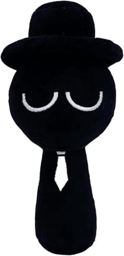 SPR Plush Toys SPR Game Plushies SPR Plushes Soft and Funs Stuffed Toys Dolls for Fans and Friends Birthday for Girls Boys Black