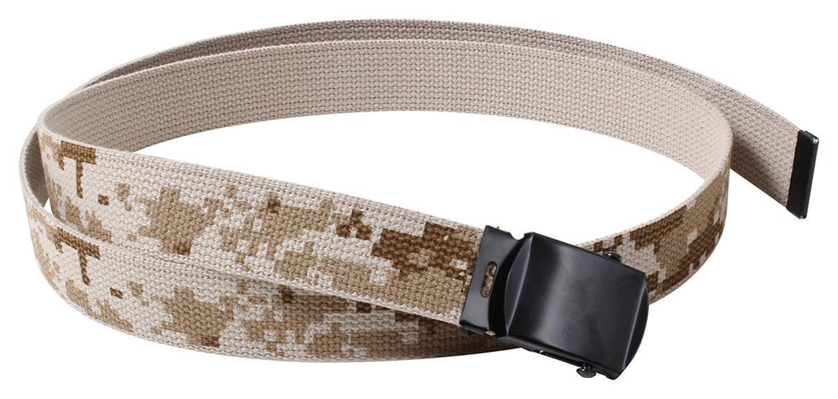 Rothco Camo Reversible Web Belt (Desert Digital/Tan, 54 Inches)
