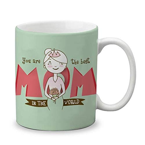 the purple tree Porcelain Bone China Mug (300 ml, Multicolour)