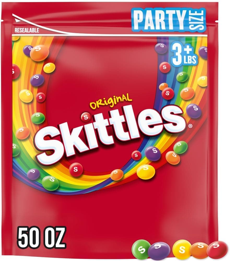Skittles Original Summer Chewy Candy Party Size