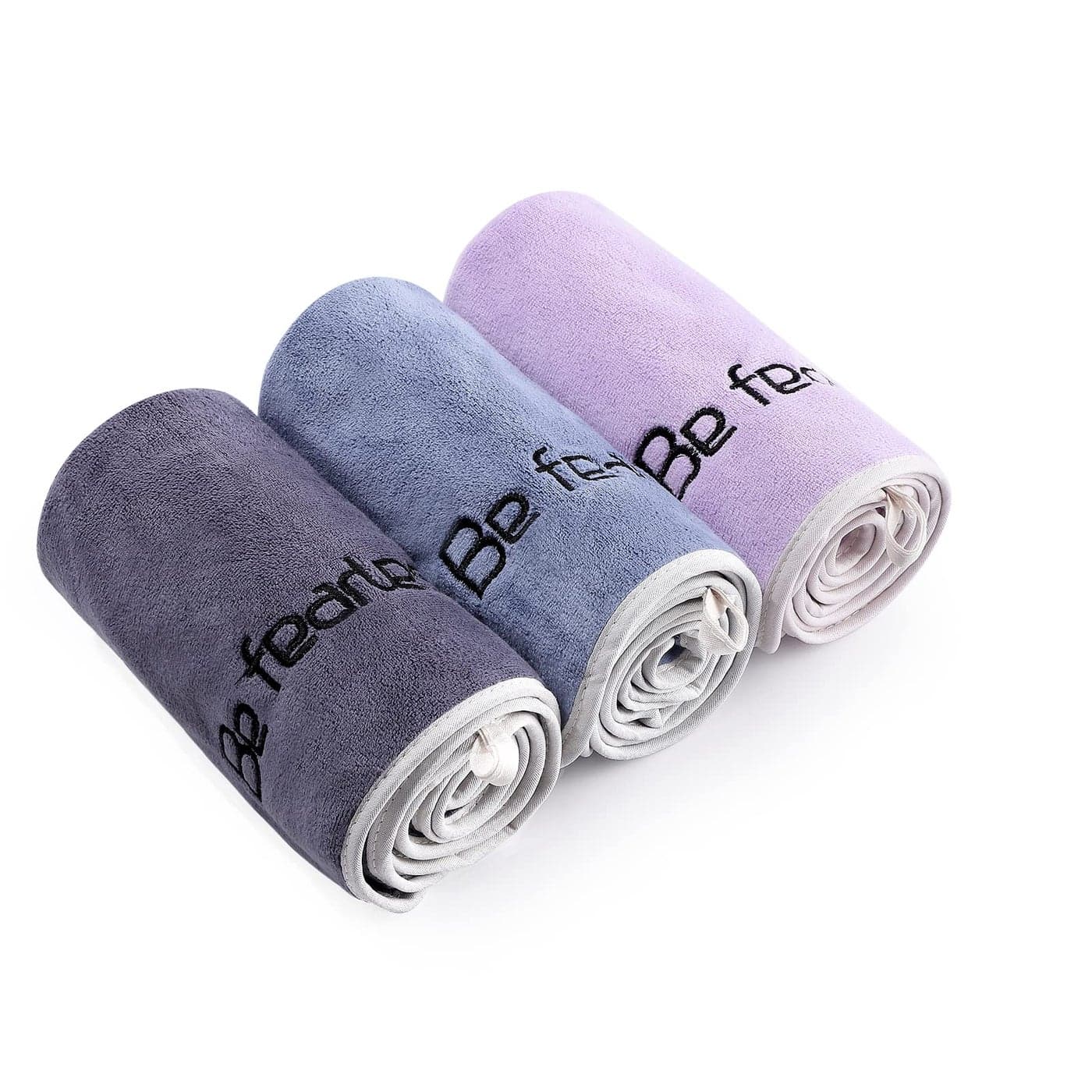 BOBOR 3-Pack 14 x 29 Inch Gym Towels, Workout Sweat Towel for Men Gym, Super Absorbent, Fast Drying Fitness Exercise Towels for Sweat, Soft Microfiber (Gray 3 Pack, 14" x 29")