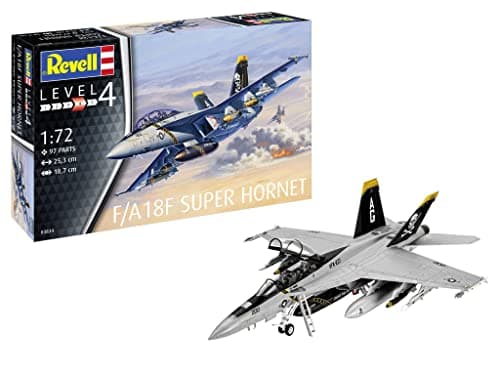 Revell 03834 FA18F Super Hornet 172 Scale UnbuiltUnpainted Plastic Model Kit