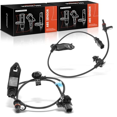 A-Premium ABS Wheel Speed Sensor Compatible with Honda Models - Civic 2006-2011 - Rear Driver and Passenger Side Replace# 57475-SNE-A01, 57470-SNE-A01 2-PC Set