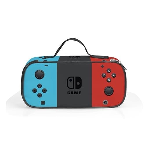 ROVOZAR Video Game Pencil Case for Boys Girls, Game Controller Pencil Box for Kids Game Pen Bag, Large Capacity Game Pencil Pouch with Zipper Compartments for Office School