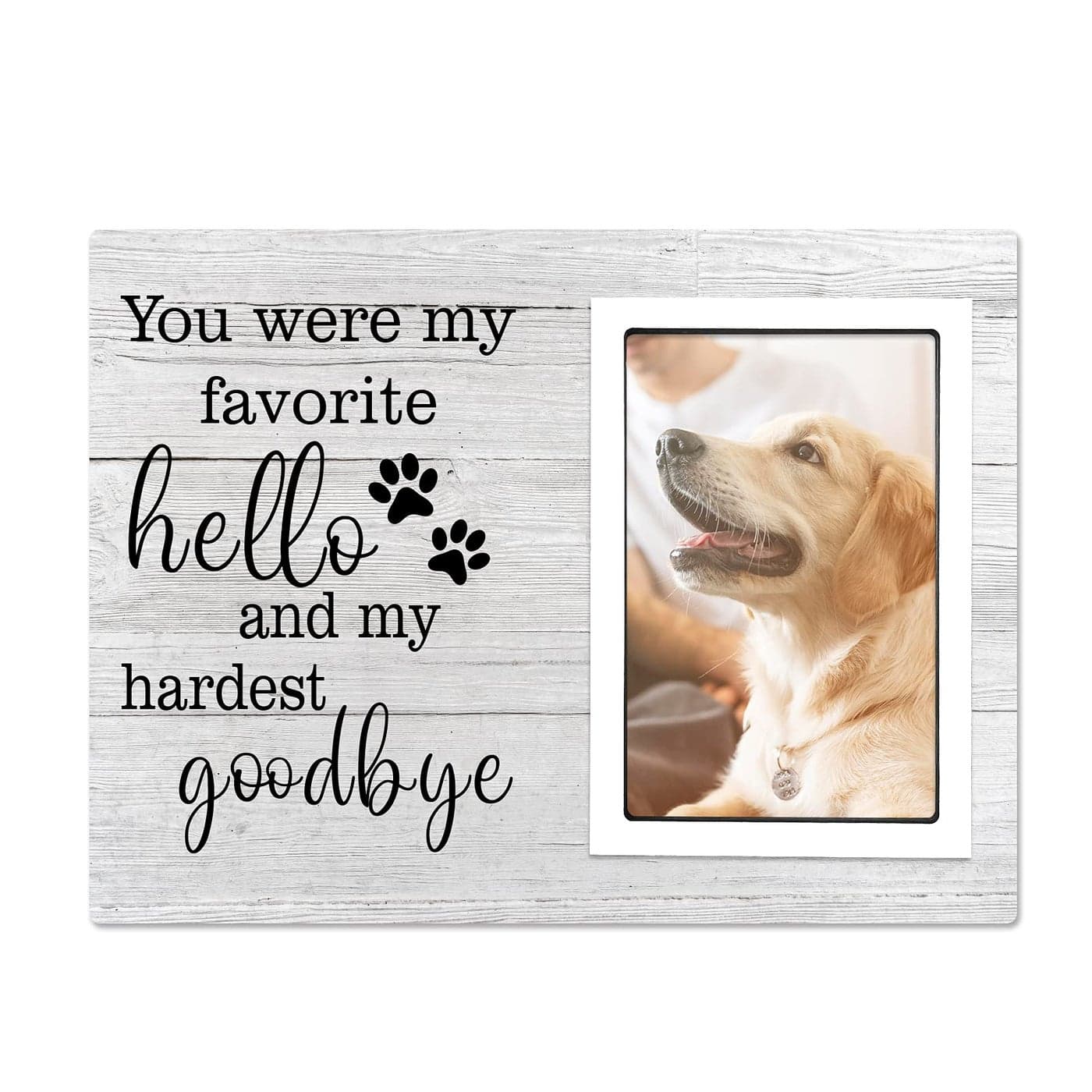SteadStyle Dog Memorial Gifts for Loss of Dog Pet Memorial Gifts Sympathy Gifts for Loss of Dog Pet Remembrance Gift Dog Picture Frame Pet Memorial Gifts Fit 4x6 in Photo