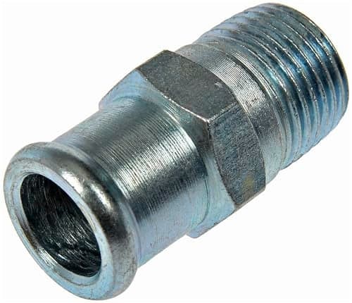 Dorman 56360 Heater Hose Connectors - 3/4 In. Hose X 1/2 In. Npt X 1-3/4 In. Long Nipple Universal Fit