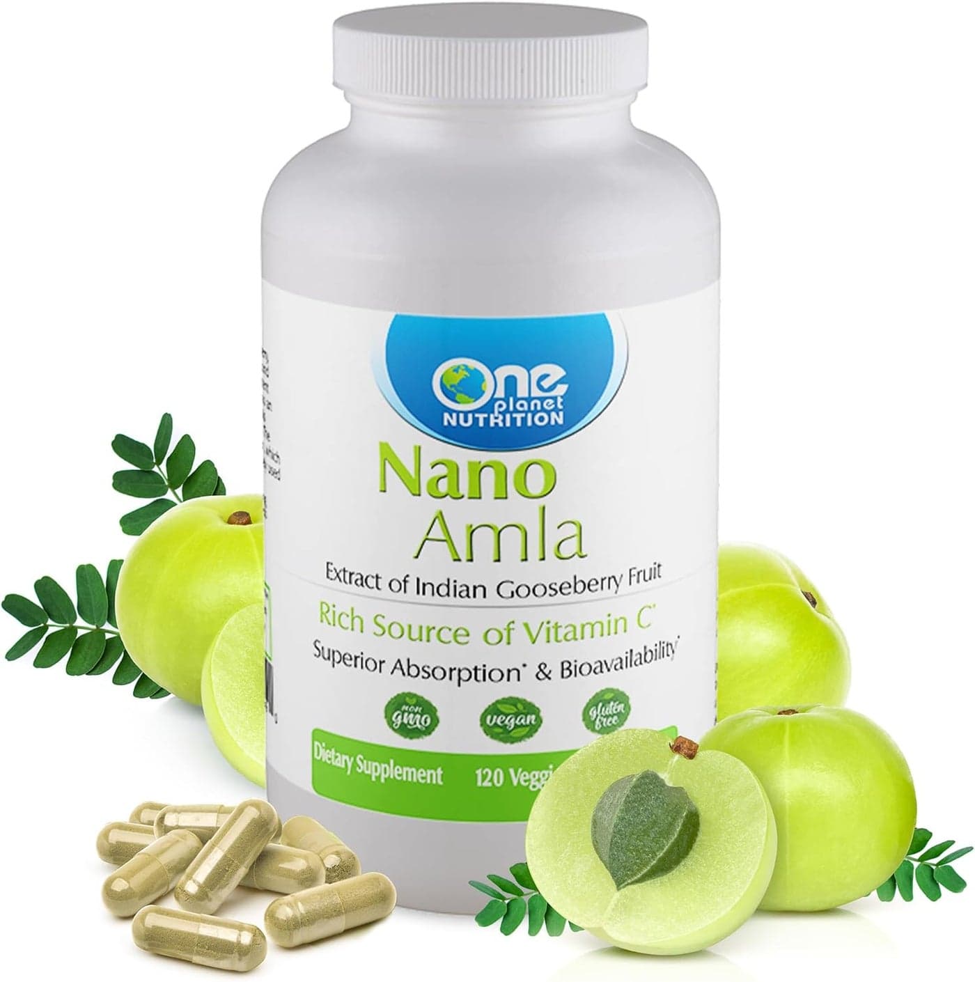 Nano Amla Veggie Capsules for Immune Support