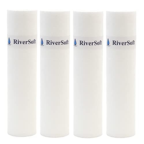 RiverSoft SP10 RO prefilter spun cartridge 4 pieces white 10 inch PP