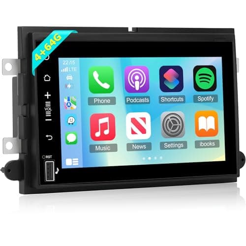 8 Core 4G64G Car Radio for Ford F150 F250 F350 Fusion Edge Explorer Android F150 Stereo with Wireless CarplayAndroid AutoDSP 32 EQIPS ScreenSWCBluetooth 50WiFi
