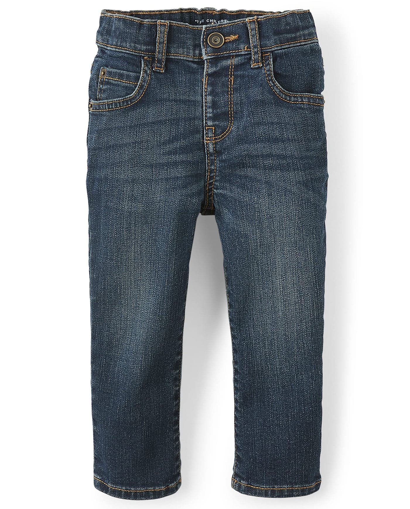The Children's Place Baby Boys and Toddler Boys Stretch Skinny Jeans, Lt Med Stone, 3T