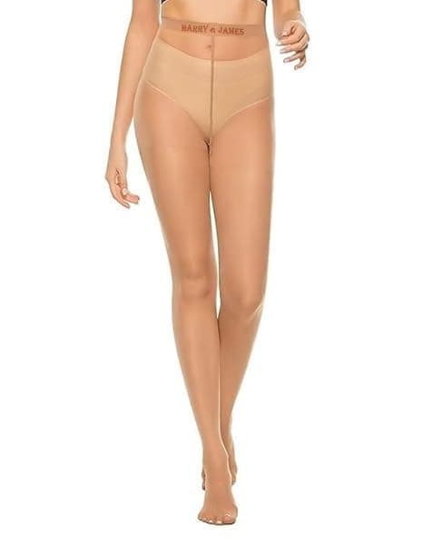 HARRY & JAMES® Women Pantyhose High Waist Skin Opaque Stockings Fiber Excellent Stretch Sheer Tights Long Comfort Super Soft Waistband With Super Stretch Pantyhose for Women's&Girls Free Size (Skin)