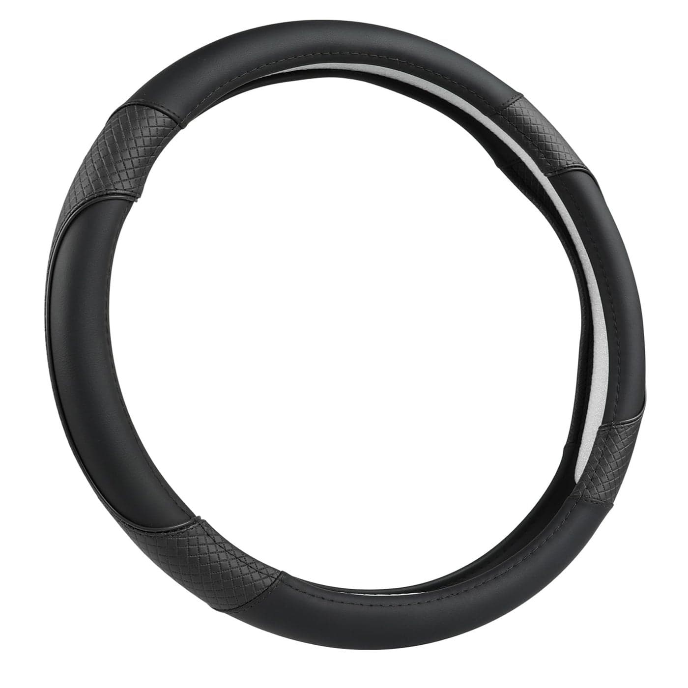 GIANT PANDA Steering Wheel Cover for Toyota Auto Car Steering Wheel Cover for Toyota Highlander Rav4 Corolla Camry Solid Black