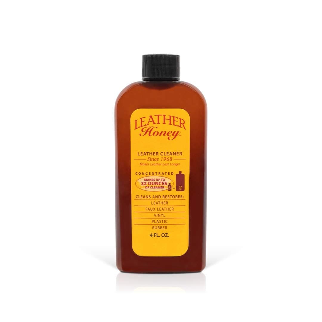 Leather Honey Leather Cleaner NonToxic Leather Care Made in the USA Since 1968 Deep Cleans Leather Faux Vinyl Couches Car Seats Purses Tack Shoes Bags Safe Any Colors White Leather