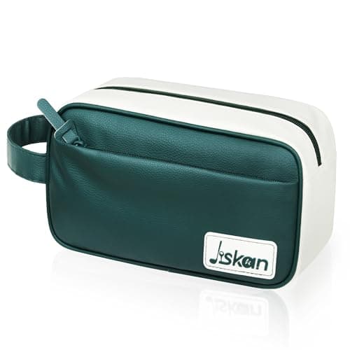 Jiskan Golf Pouch Bag for Men/Women, Pro Golf Valuables Accessories Organizer for Tees, Balls, Cash, Phone, Keys Etc, Essentials Golf Accessories Golf Gifts for Men/Women