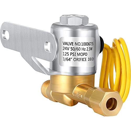 Mudder 4040 Humidifier Water Solenoid Valve Brass 24 Volt Compatible with Aprilaire Whole House Models 400 500 600 600M 558 550A 550 568 560A 560 700 700M 768 760A 760
