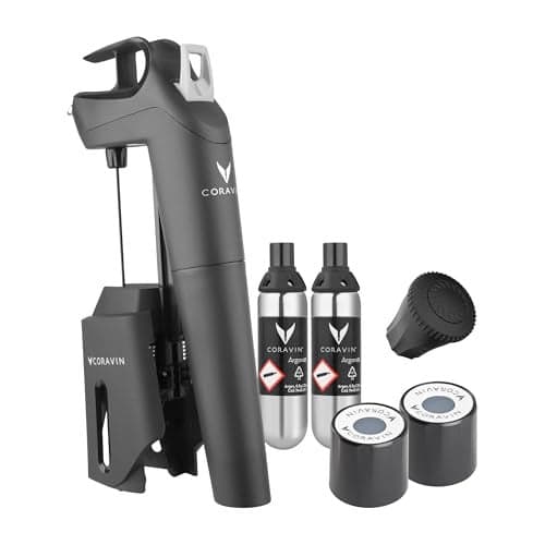 Coravin Timeless Three Plus Wine Preservation System Black
