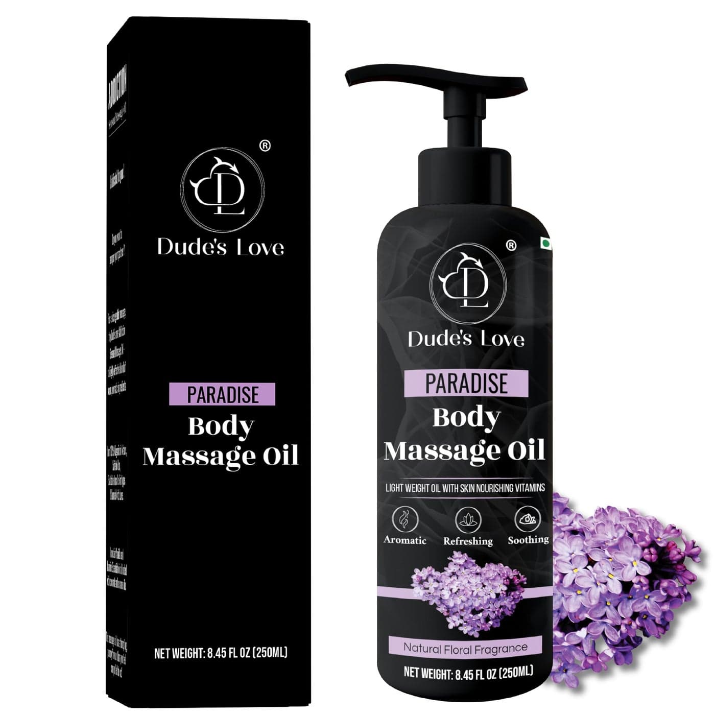 Organic Lavender Floral Edible Full Body Massage Oil Relaxing Calming No Stain NonSticky with Fractionated Coconut Oil Orange Blossom Lavender Oil 845 Fl Oz