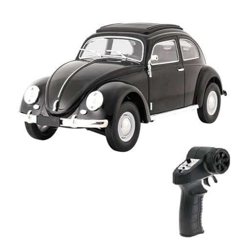 Dodoore Remote Control Car 116 Scale Classic Beetle Model Toys Car for Adults 24GHz 4CH RC Car Rear Wheel Drive with LED Ligjhts and Rechargeable Battery
