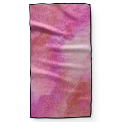 GEOMETRY Gym Towels for Working Out - Double Sided, Super Absorbent Microfiber Sweat Towel, Compact & Quick Dry - Premium Microfiber for Gym - Amanda, 16" x 30", 1 Piece