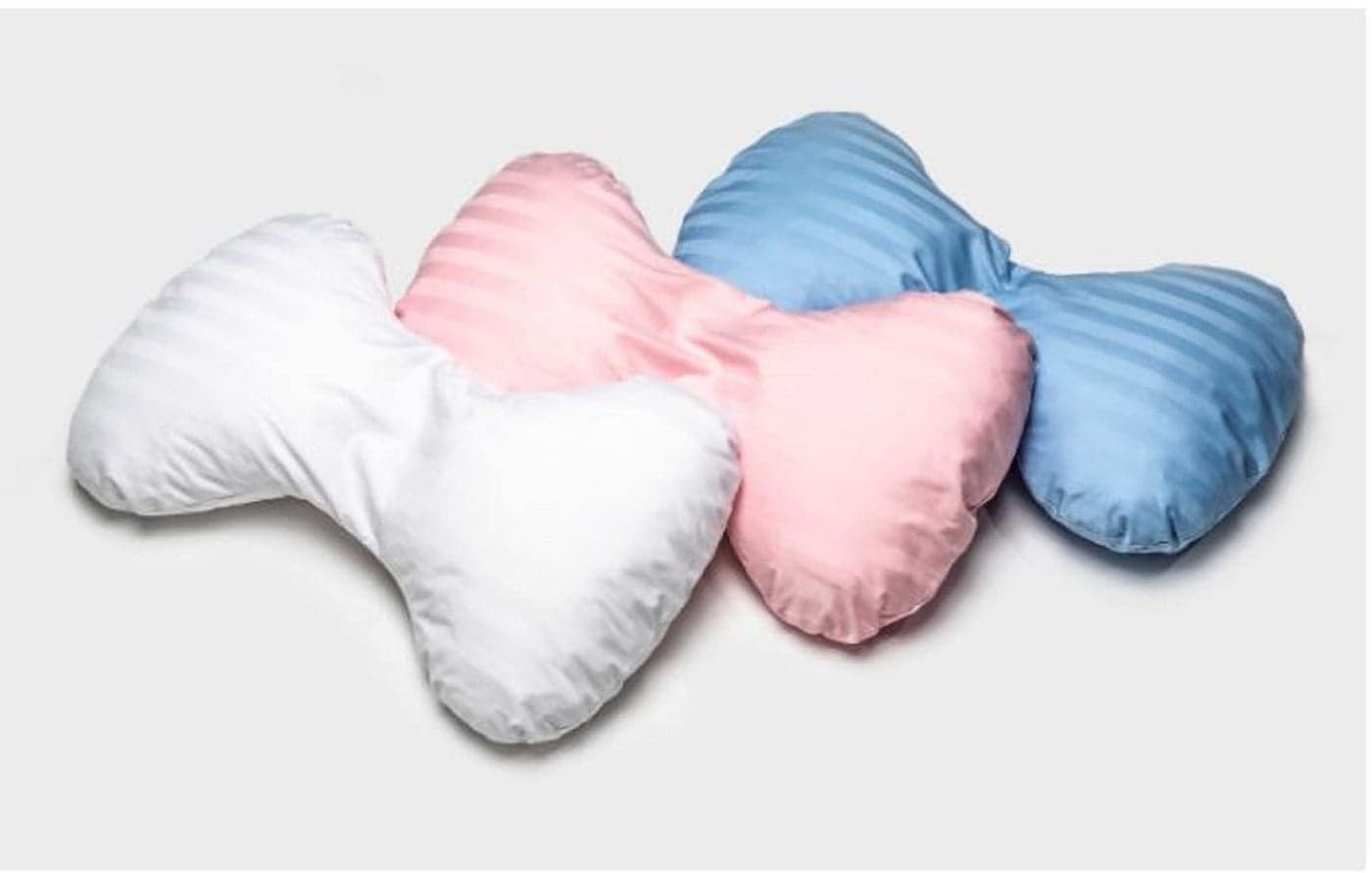 ATOOTFUSION Ultra Soft Butterfly Shaped Pillow/Body Pillow/Maternity Pillow Butterfly Maternity Pillow (Grey)