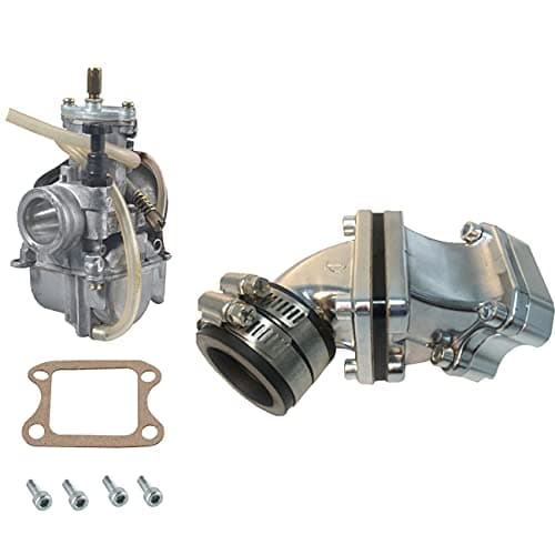 Simachine Dio Reed Valve Kit &carburetor For 66cc 80cc 2 Stroke Engine Motorized Bike