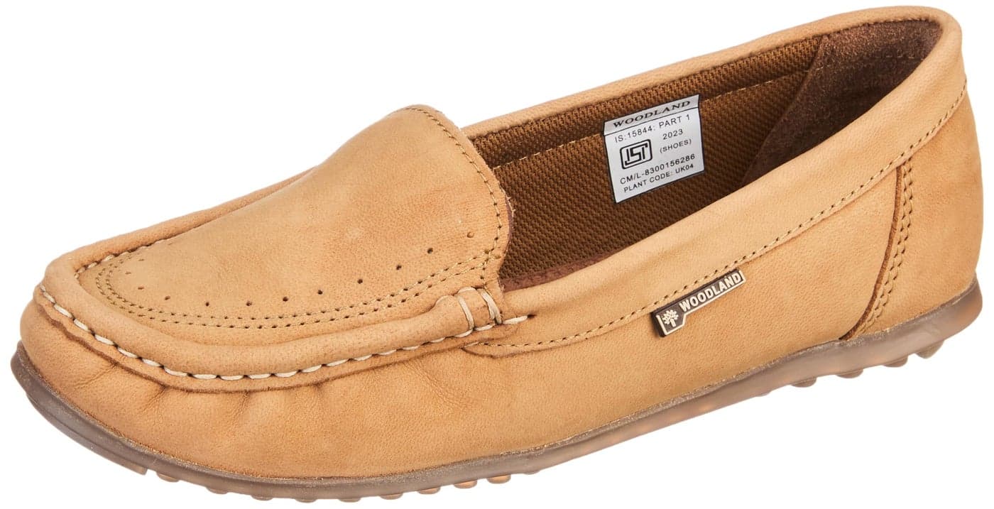 Woodland Women's Camel Nubuk Goat Bally-3.5 UK (36EURO) (LB 4247122RW)
