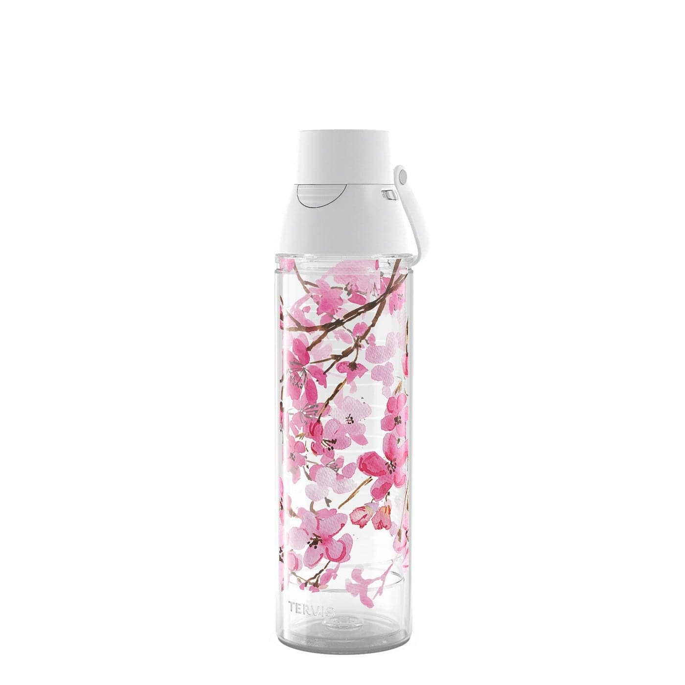 Tervis Venture Lite Sakura Japanese Cherry Blossom Made in USA Double Walled Insulated Tumbler Travel Cup Keeps Drinks Cold Hot 24oz Water Bottle Classic