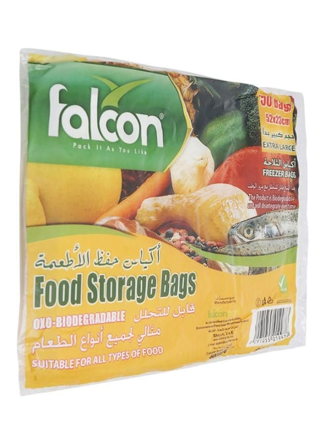 Falcon Extra Large Food Storage 52 x 23 cm Clear