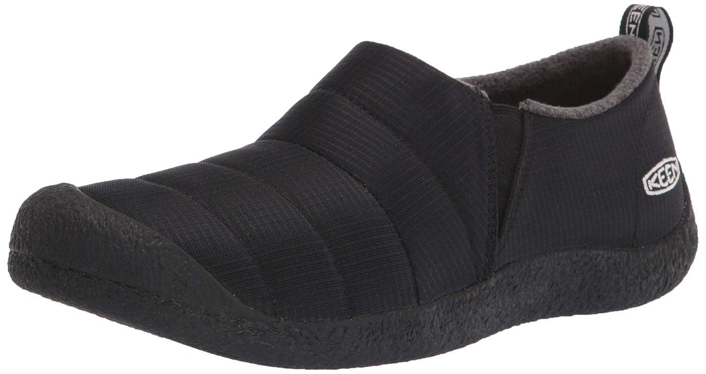 KEEN Mens Howser 2 Casual Comfortable Durable Slippers Triple Black 12