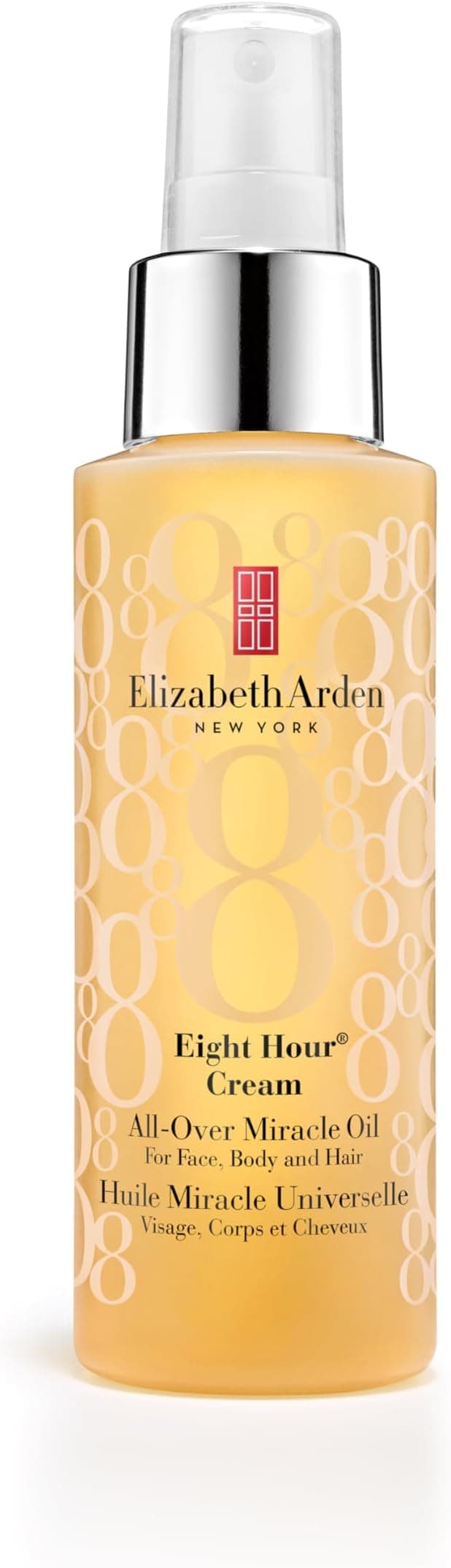 Elizabeth Arden Eight Hour Cream AllOver Miracle Oil Spray for Face Body Hair 100ml Longlasting Moisture Soothing Firming Unisex