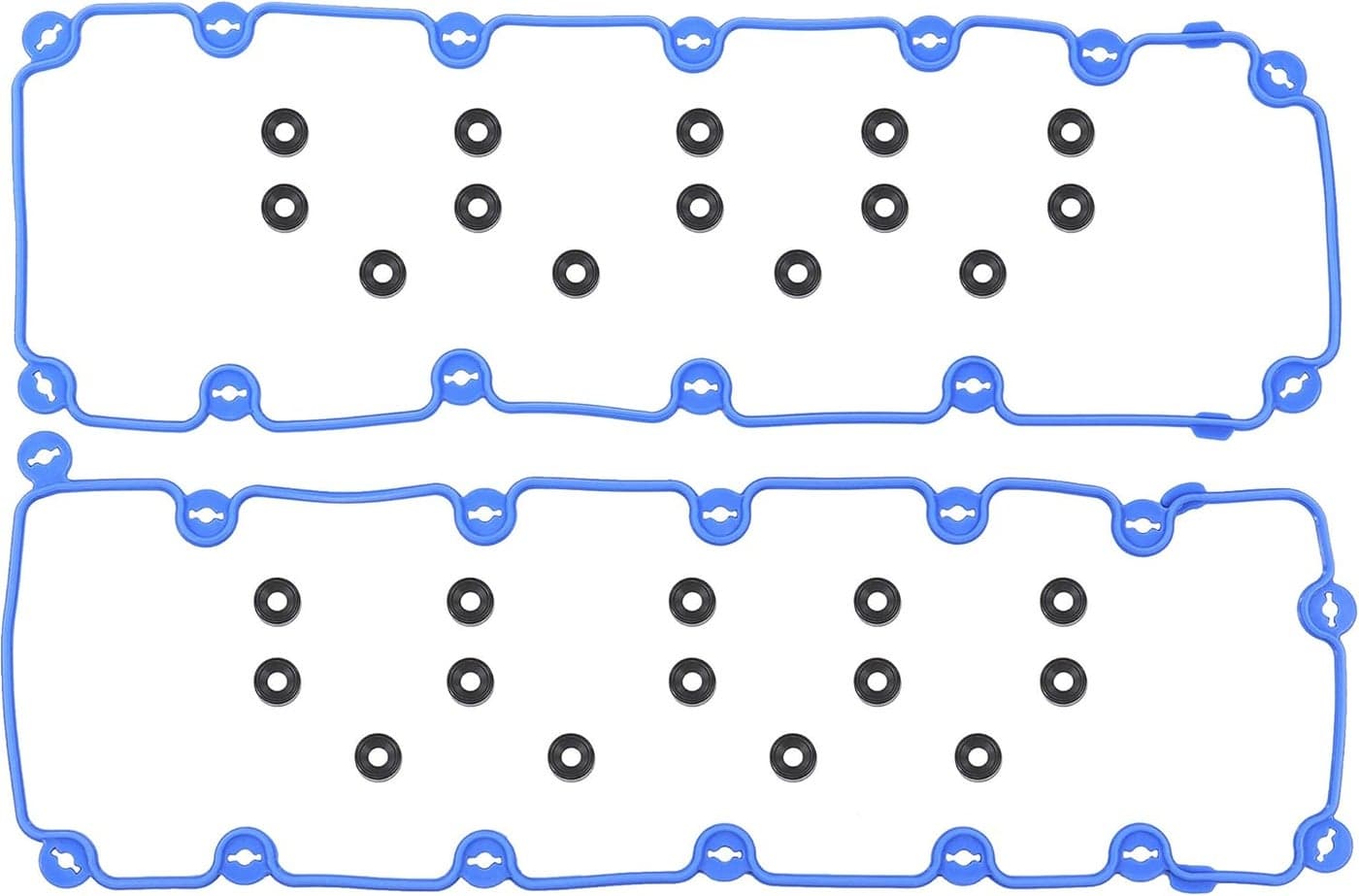 DNJ VC4155G Valve Cover Gasket Set with Grommets for Ford, Lincoln, Mercury (1996-2004)