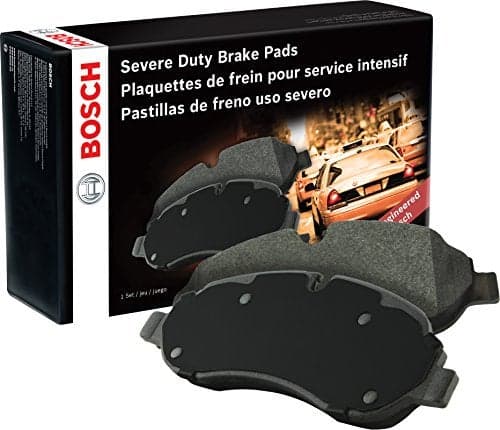 Bosch Automotive BSD882 Severe Duty Disc Brake Pad Set Compatible With Select Buick Rainier Chevrolet SSR Trailblazer GMC Envoy Isuzu Ascender Oldsmobile Bravada Saab 97x FRONT