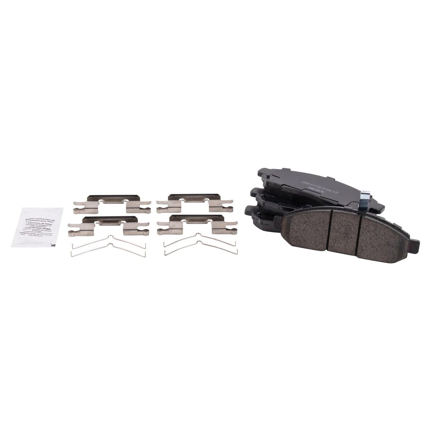 TRQ Front Brake Pads Ceramic Compatible with 20152018 Chevrolet City Express 20052022 Nissan Frontier 20112014 LEAF 20132021 NV200 20052012 Pathfinder 20052015 Xterra 20092012 Suzuki Equator
