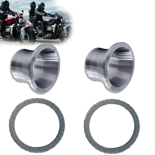 BIGLKNM Port Torque Cones Gasket Seal Kit Compatible for Harley Big Twin Sportster 8831200 19862017 Dyna FXD Softail Touring