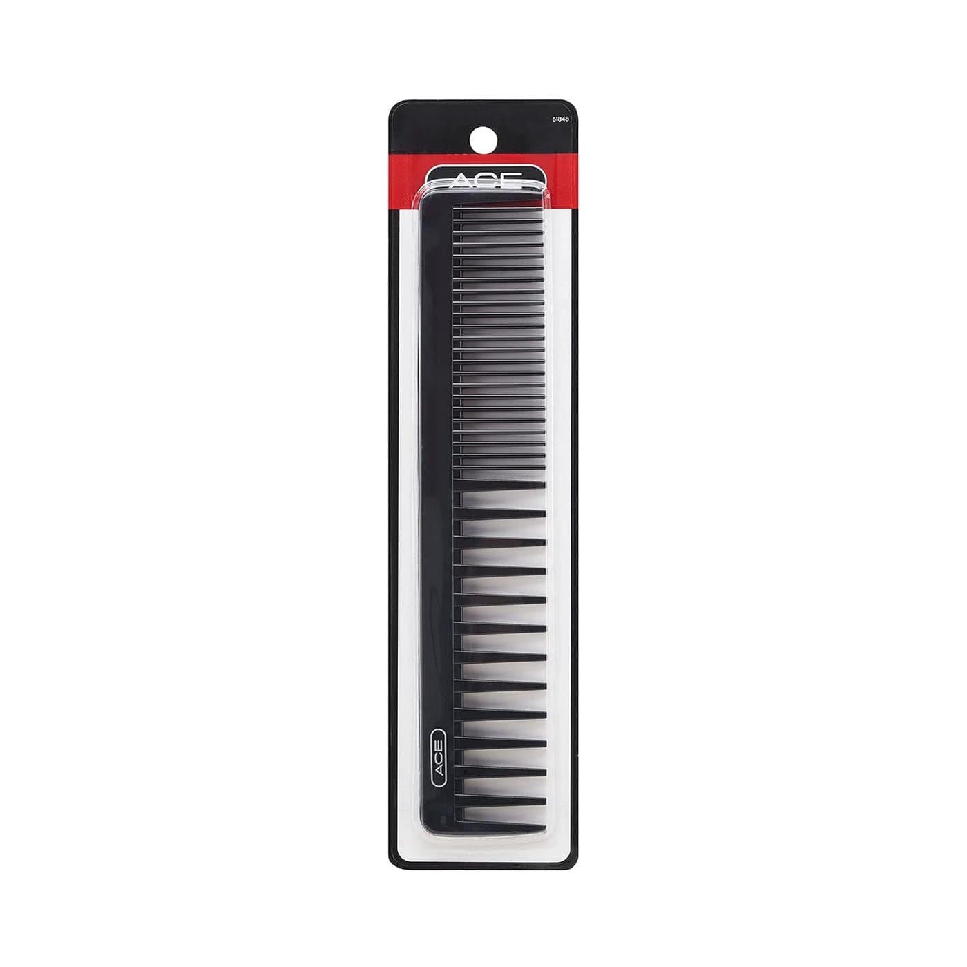 GOODY Ace Bifunction Comb Coarse Teeth Regular Teeth Black 1CT