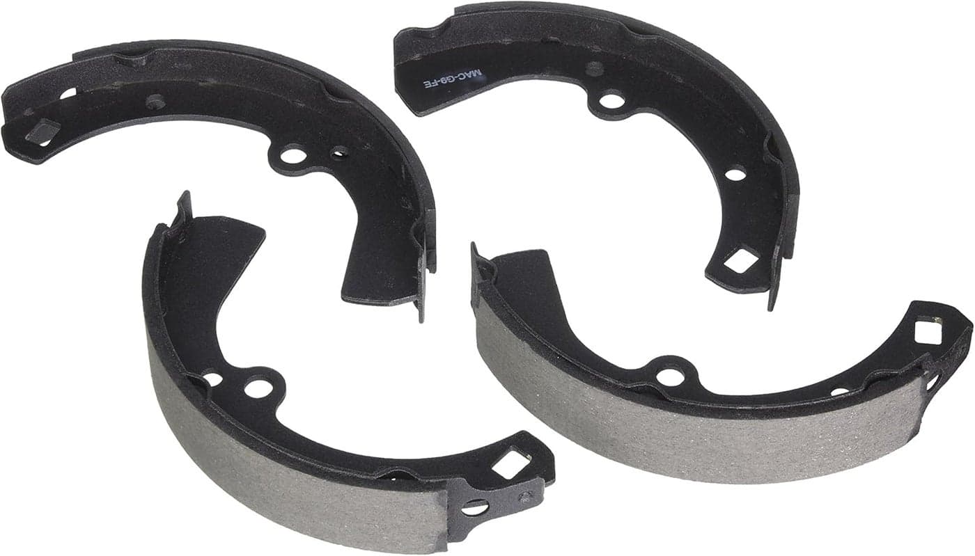 BOSCH BS371 Blue Drum Brake Shoe Set for Nissan (Datsun) 1600, B210 - Rear