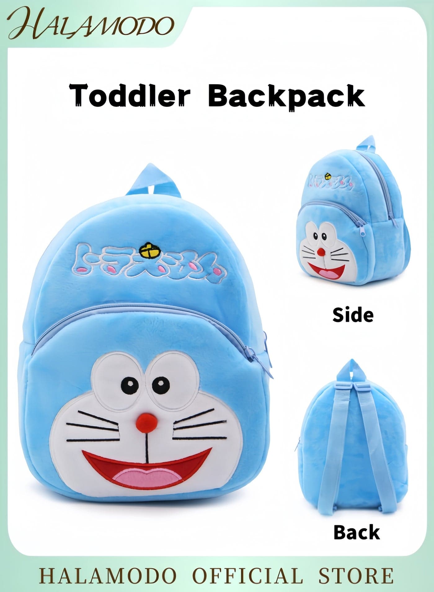 Toddler Backpack Toddler Bag Soft Plush Animal Cartoon Mini Outdoor Travel Bag Mini Book Bag Schoolbag Daycare Bag for Baby Girl Boy 1-3 Years
