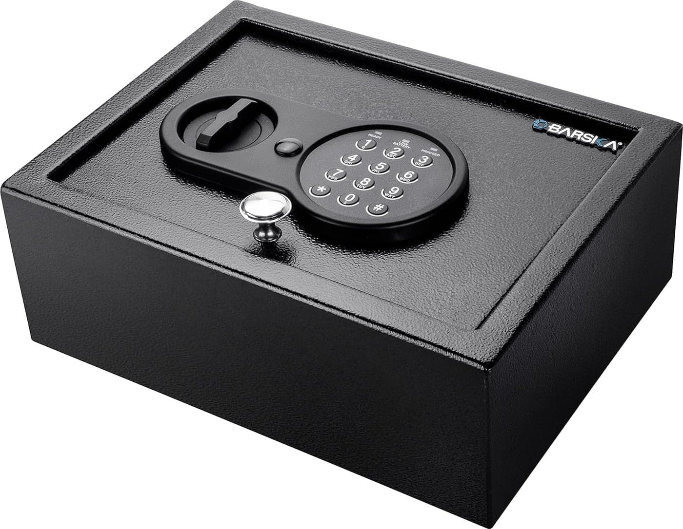 BARSKA AX13762 Top Opening Keypad Security Home Drawer SafeBlack 021 Cu Ft