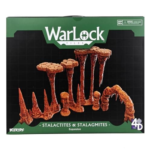 WizKids Warlock Tiles Expansion Stalactites Stalagmites