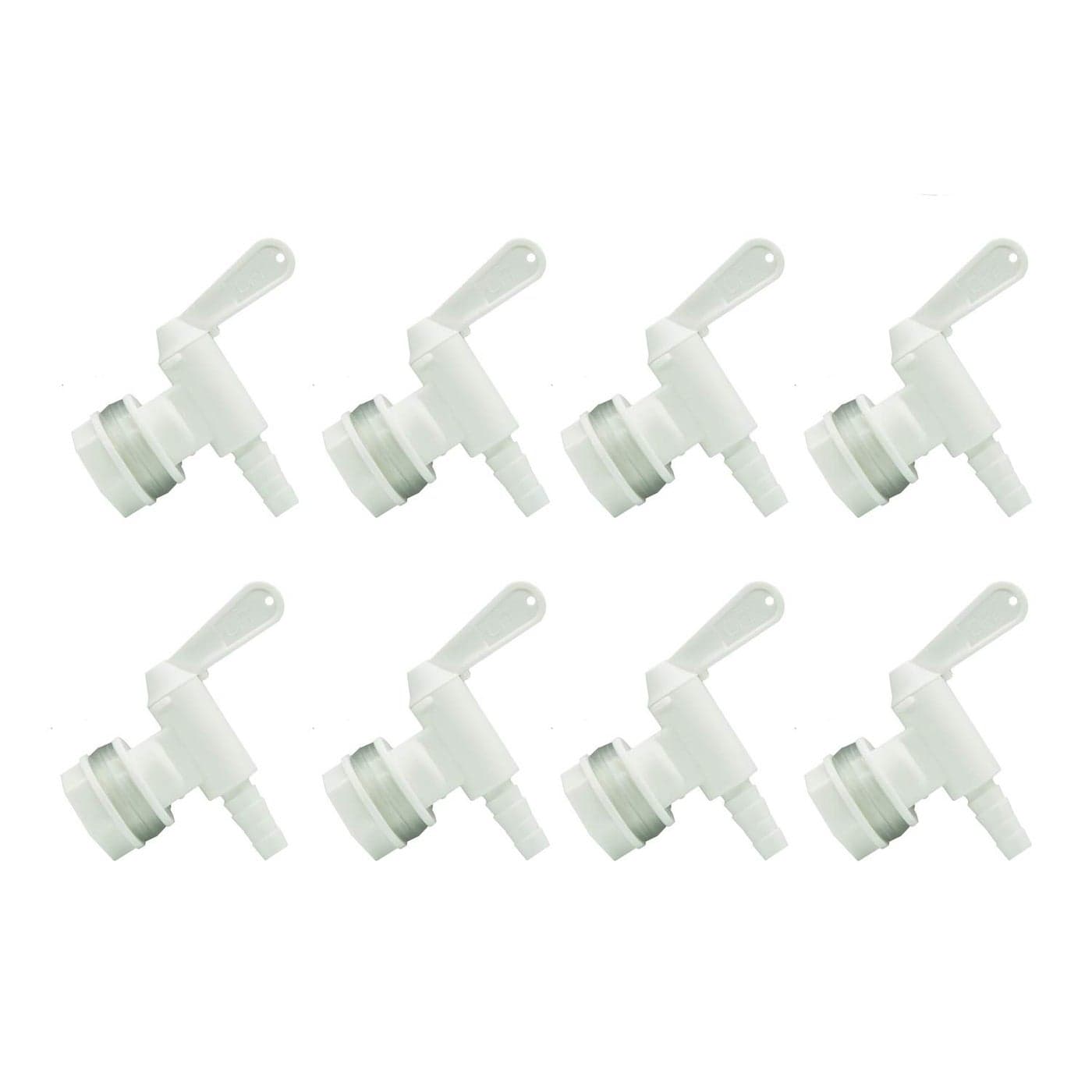 Plastic Bottling Bucket Spigot Valve LUCKEG Brand Replacement Tap for Homebrew Fermenter Bucket PACK of 8