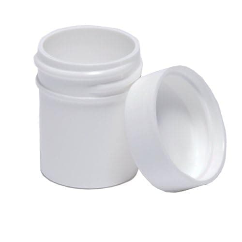 Plastic Ointment Jars with Lids 0.5 Oz – 10 Pack | Small Reusable Cosmetic Containers for Creams, Balms, Salves, Lip Balm | BPA-Free, Leak-Proof, Travel Size Sample Jars - GreenHealth