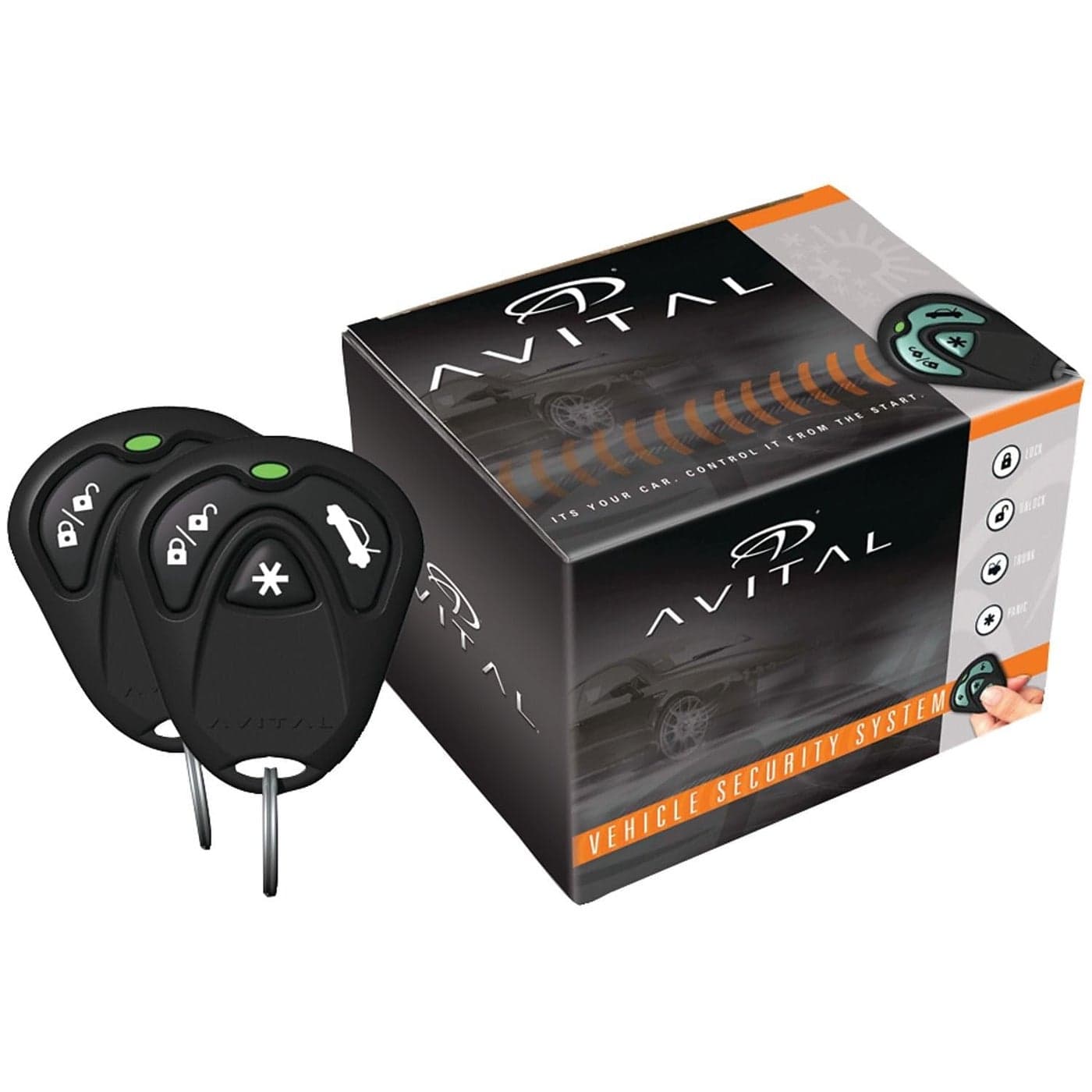 Avital 3100LX Security System WO Siren