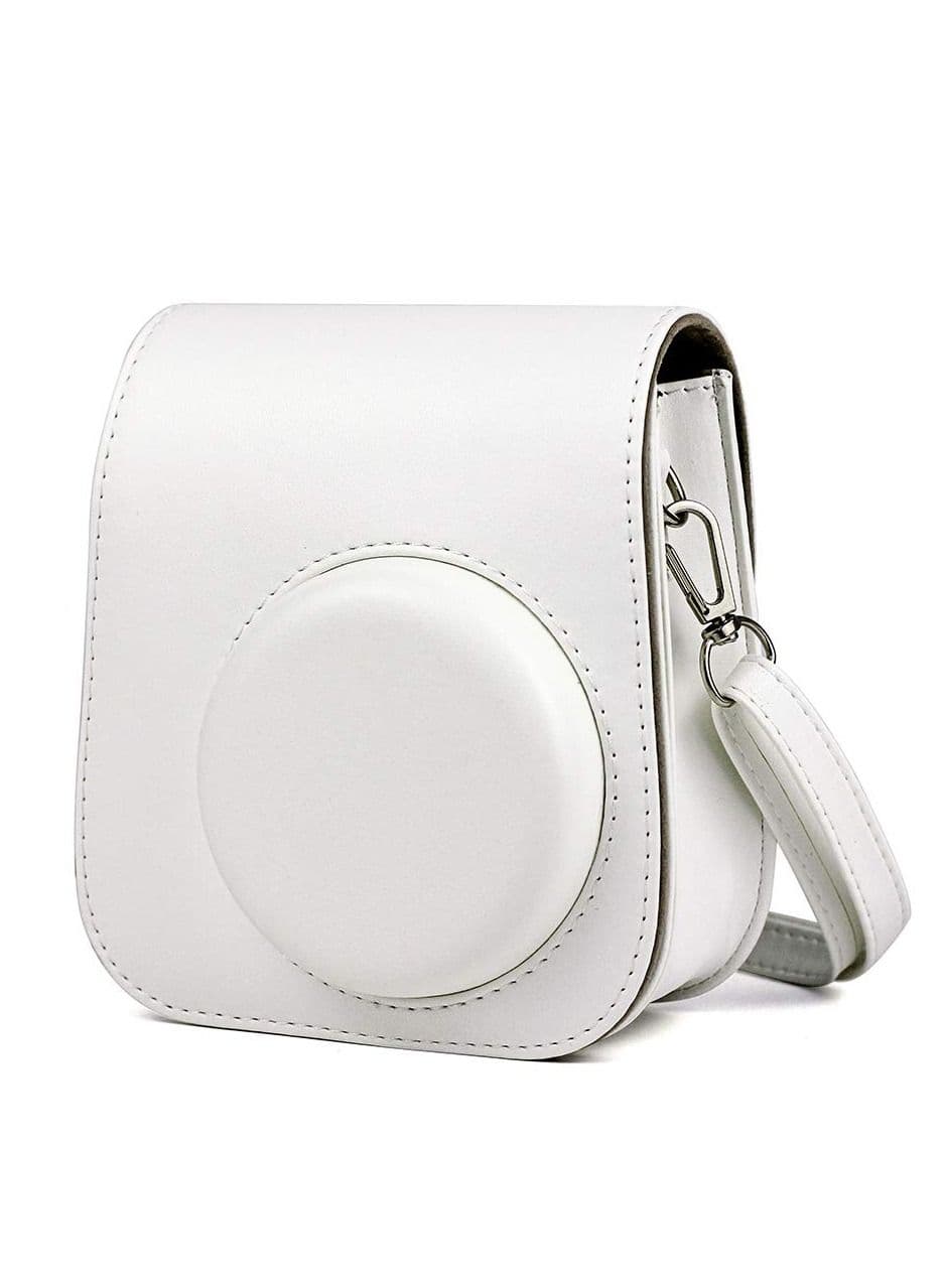 Case for Fujifilm Instax Mini 11 Camera PU Leather Instant Camera Cover with Adjustable Strap Designed Cover for Fujifilm Instax Mini 11 Instant Camera Bag