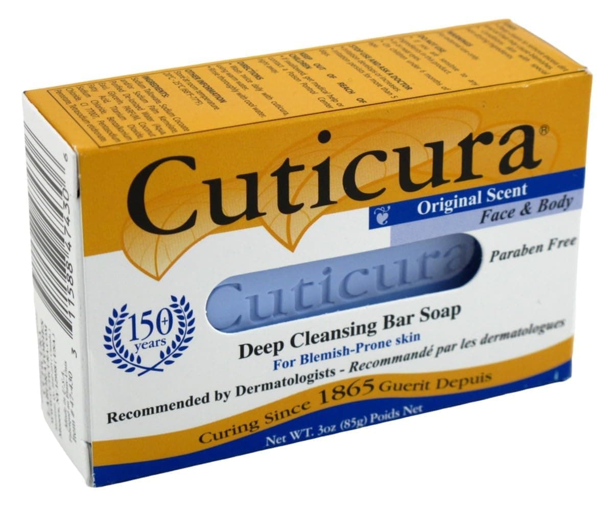 Cuticura Soap Original Scent 3 Ounces each Pack of 4