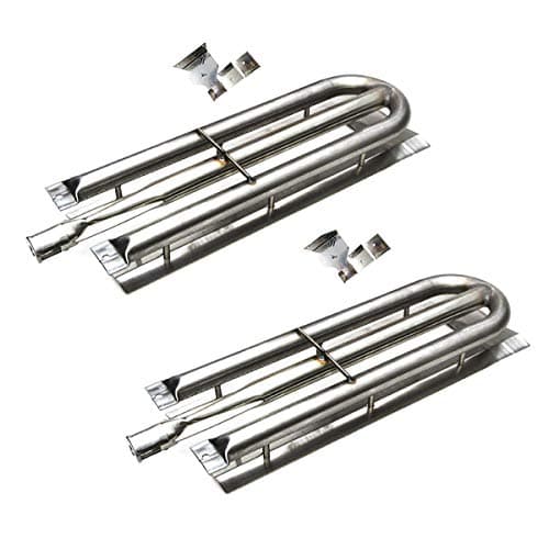Htanch SA5481(2-Pack) 21 7/8" Stainless Steel Viking Grill Burner Replacement for Viking 316-911, VGBQ 30, VGBQ 41, VGBQ 53 in T Series, VGBQ030-2T, VGBQ300-2RT/E, VGBQ3002RE, VGBQ3002RE1, VGBQ3002RT