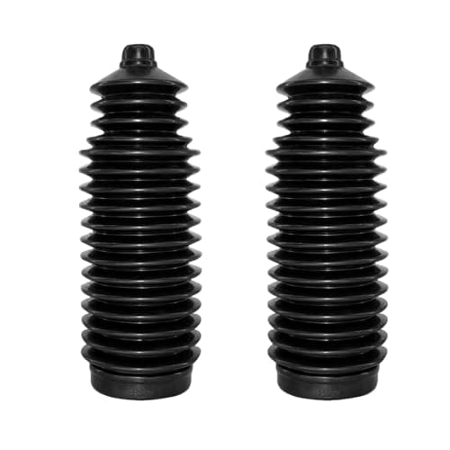 HAWK BROTHER 2Pcs Tie Rod Boots, Rack and Pinion Boots, Steering Tie Rod End Bellows 1033069 Compatible with Chevy Equinox Taurus GMC Terrain Nissan Maxima Toyota Highlander Sienna Equinox Terrain Mks