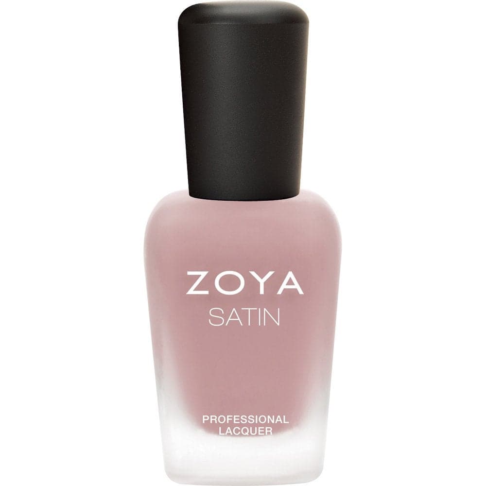 ZOYA Brittany Nail Polish Rose Mauve Cream Polish with Exclusive Satin Finish CoolTone Naturel Color LongWear Big10Free Vegan 05 fl oz
